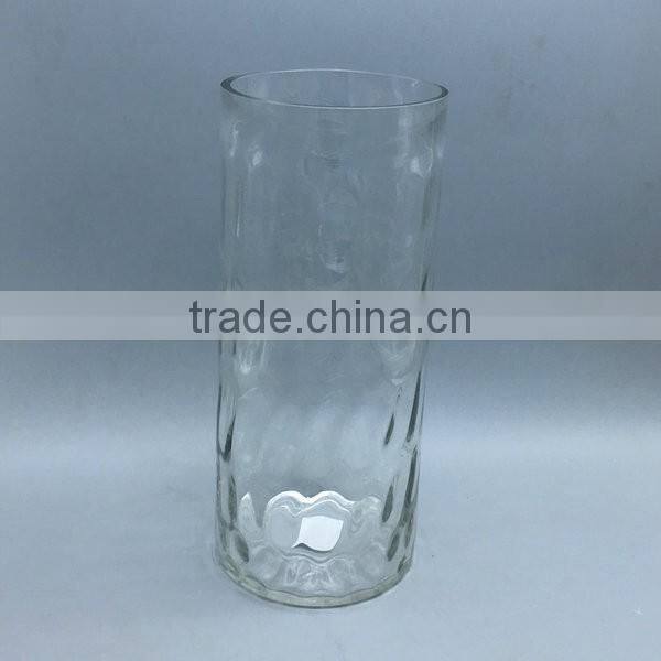 delicate pit glass vase