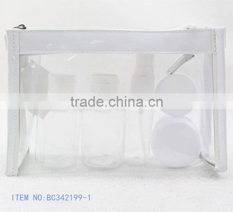 Travel Bottle Set Air Travel Bottles Toiletries Liquid Containers for Cosmetic Make-up 5Pieces