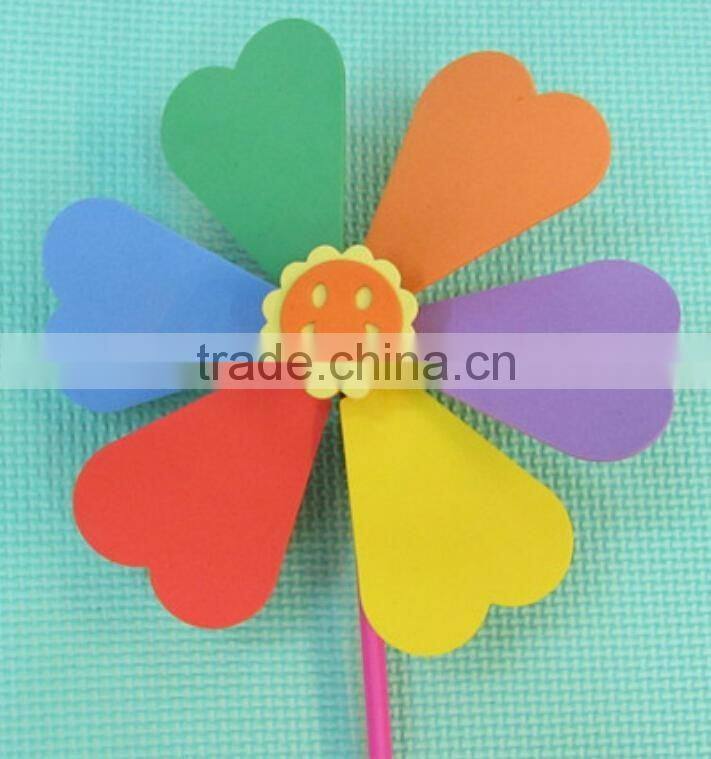 16053013 factory directly selling for Children handmade ready cutting eva winmill kit