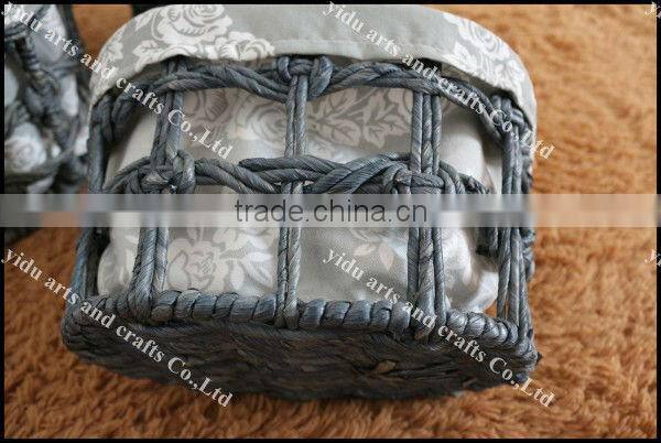 factory direct sales woven storage basket design