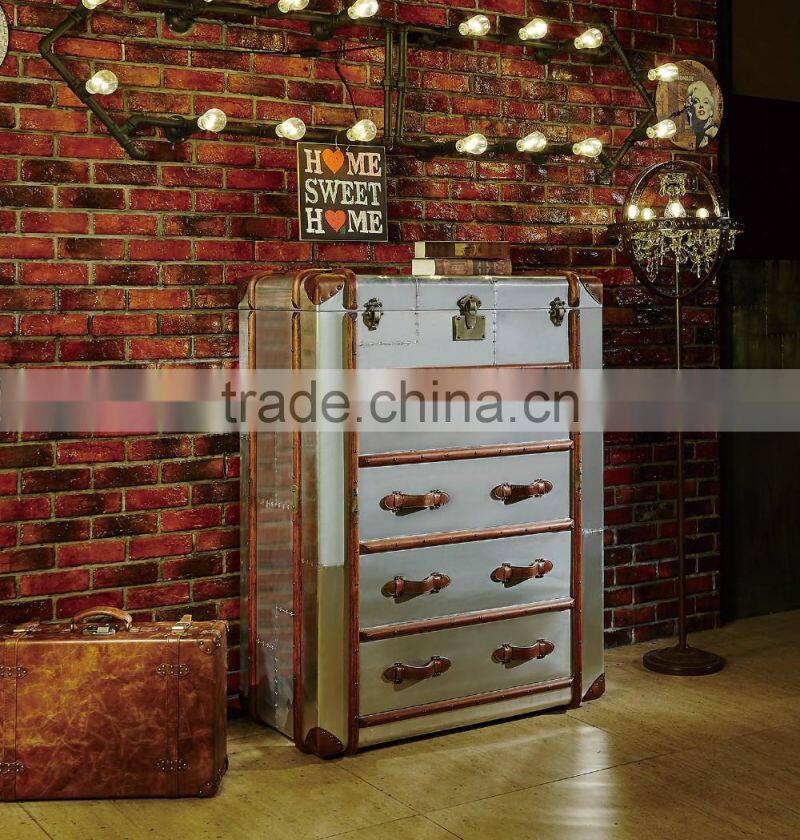 2016 antique sutcase set for living room T916#