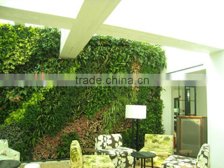 factory price plastic plant wall artificial vertical greening wall