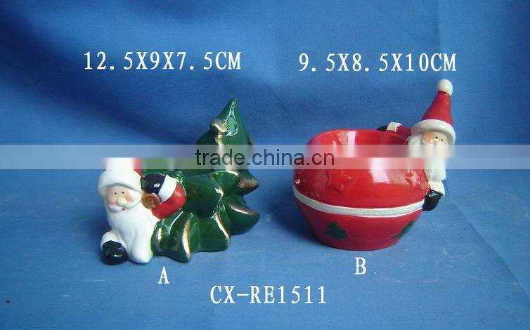 terracotta christmas snowman ornaments outdoor