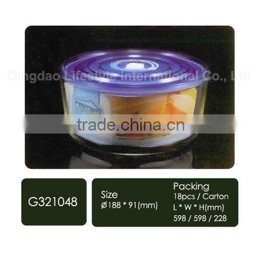 High Borosilicate Glass Abalone Plate Set