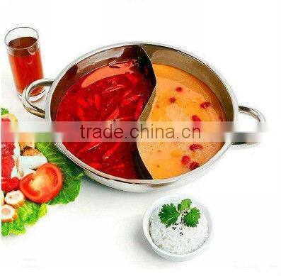Stainless steel Octagona slag-free hotpot