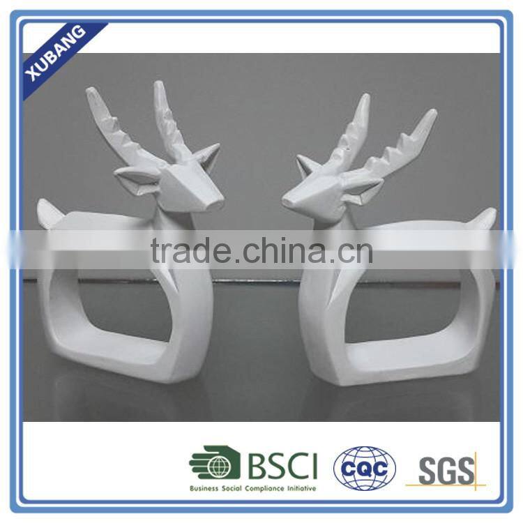 Resin napkin ring Christmas deer napkin ring adornment