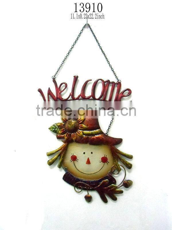 stained glass animal wall hanging for Autumn