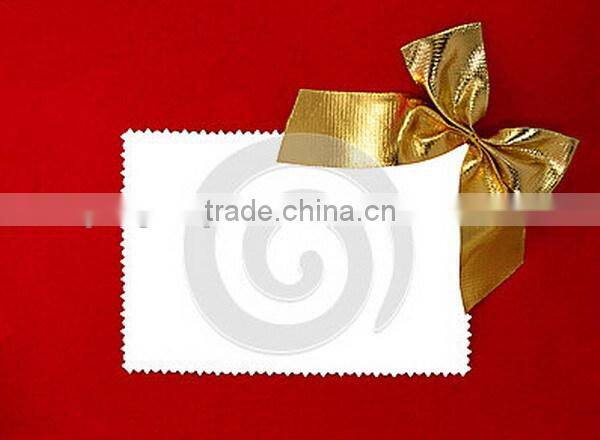 hot best selling new products custom red glued yellow bowknot decor wholesale felt fabric 3d picture merry christmas photo frame