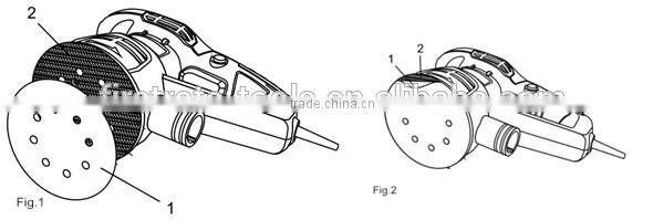430W 125mm diy cordless electric wood sanders wood sanders