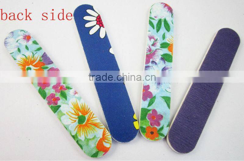 Customized Double Side Colorful Mini Nail File