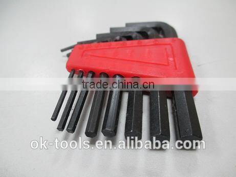 Ok-Tools Metric 8pcs Square Head Hex Key set