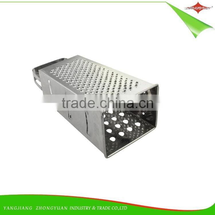 ZY-N5006 good quality 9 inch 4 sides grater full stainless steel grater