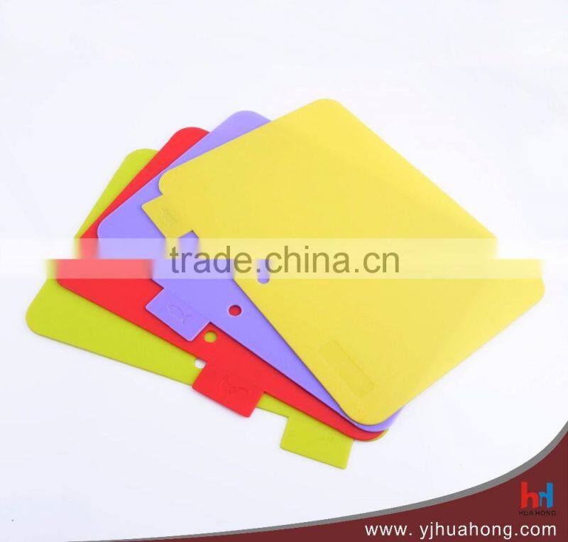 Eco-friendly stainless steel knife set with cutting board (HKP-S01)