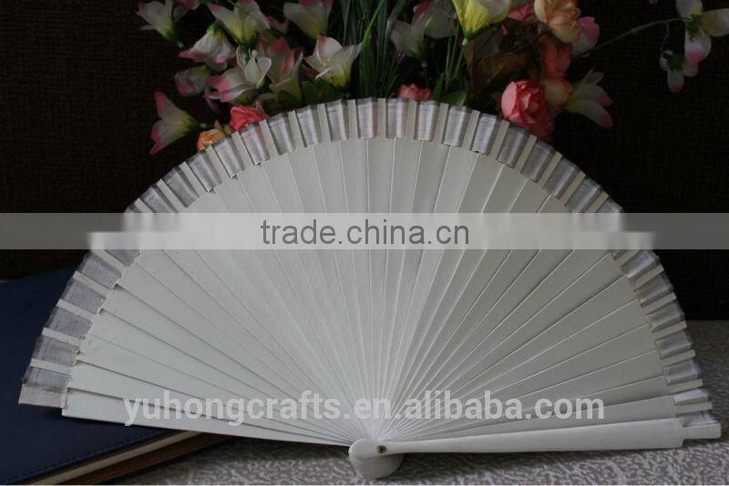 Hand-painted Spanish wood fan