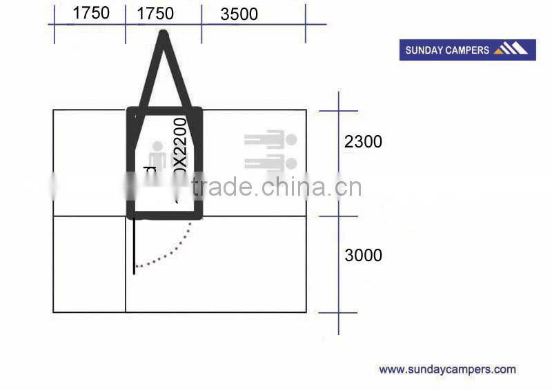 Motorcycle camping trailers off road camper trailer for sale