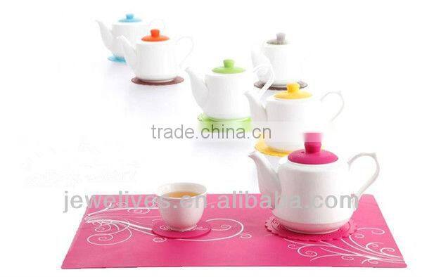 Silicone kids table mats