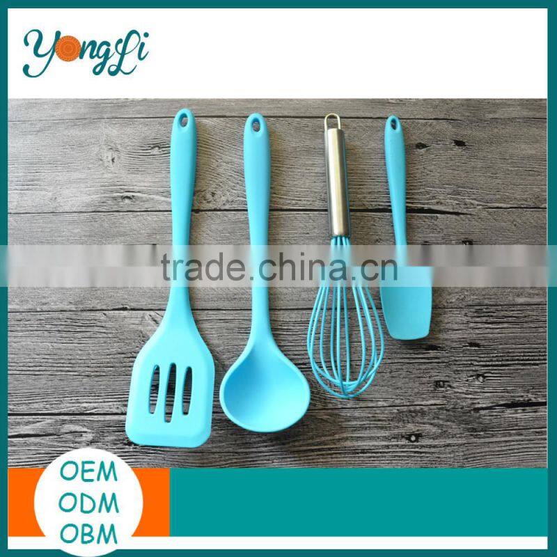 Cooking Utensils Silicone Kitchen Gadgets-SpatulaSpoon/Ladle/Turner/Whisk