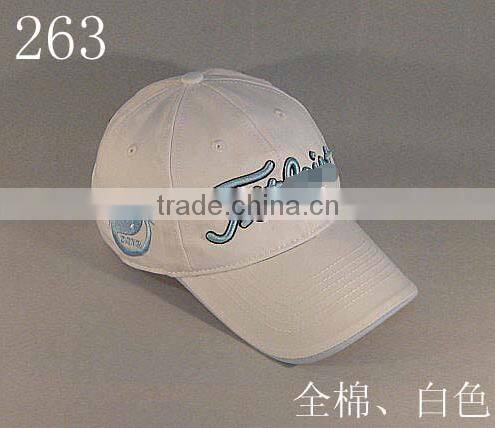 Cotton Material Sport Hats embroidered logo Golf Caps