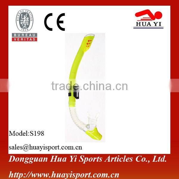 New Arrival Underwater Scuba Diving Snorkel Full Dry Adult Silicone Diving Snorkel