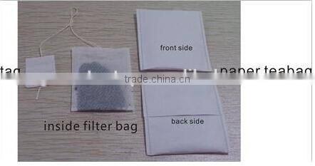 slimming tea with resealable kraft paper bag/stand up tea teabags