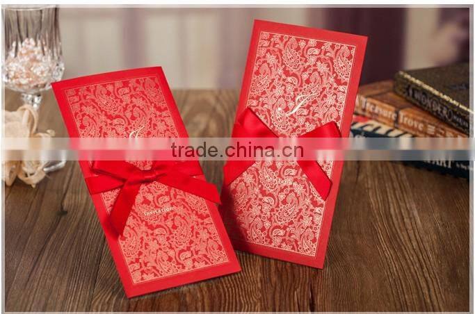 cream doir bow for invitation