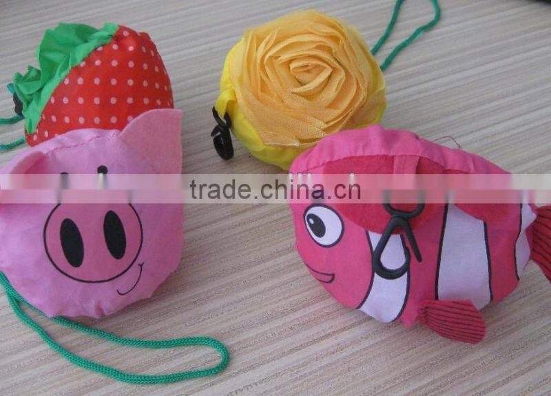 Carton printing promotional Hot sale foldable tote bag