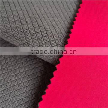 4 way stretch fabric bonded polar fleece fabric for garment or apparel