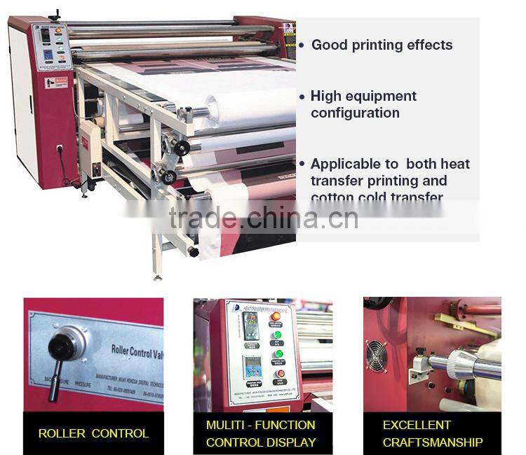 Creative design heat transfer paper printing machine multifunction roller heat transfer machine