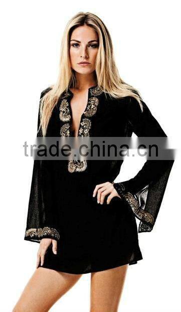 animal print Kaftan