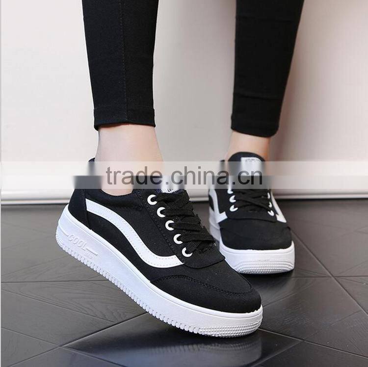 Woman candy color sport canvas shoes Korea style
