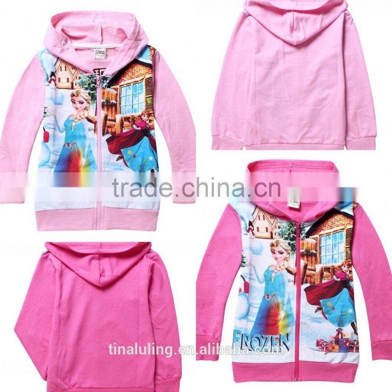 fashion boys and girls zipper-up hoodie,children's clothing kids sweatshirt for 2-8 years baby pullover