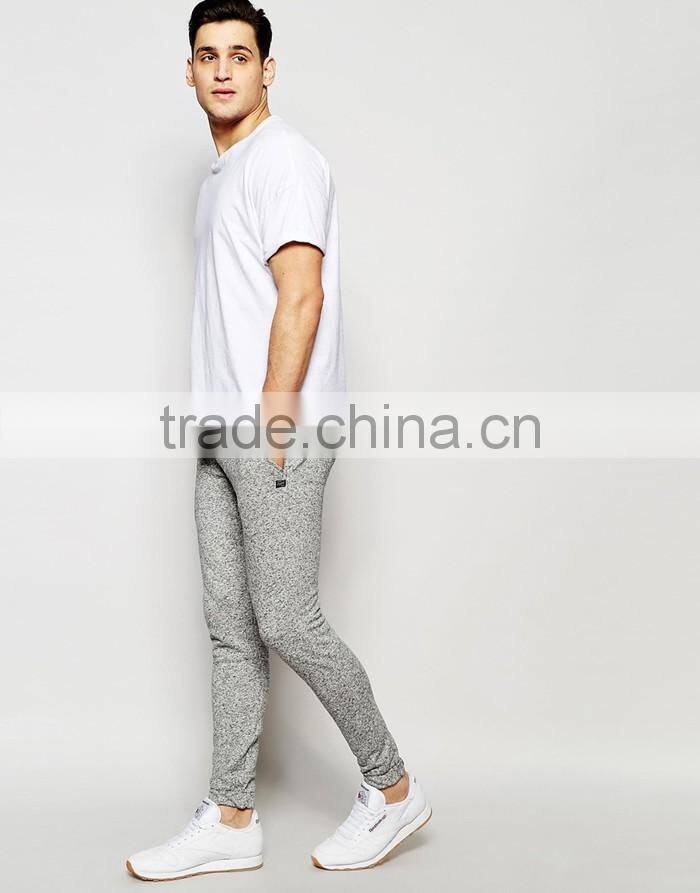 Slub light weight tapered fit men jogger pants
