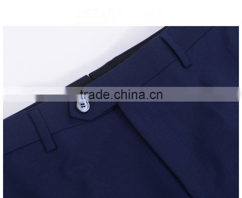 High Quality Custom Men'S Brand Business Suit Mannequin Wool 2 Button For Men