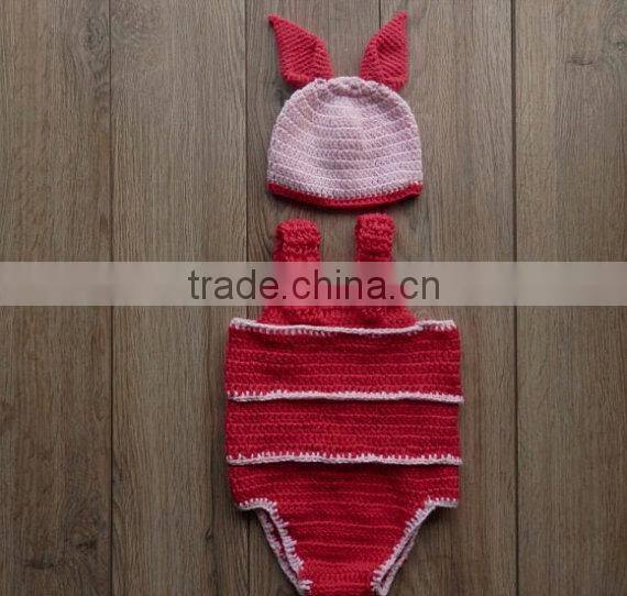 Peacock diaper cover baby bloomer with headband set little baby winter woolen yarn diaper cover set