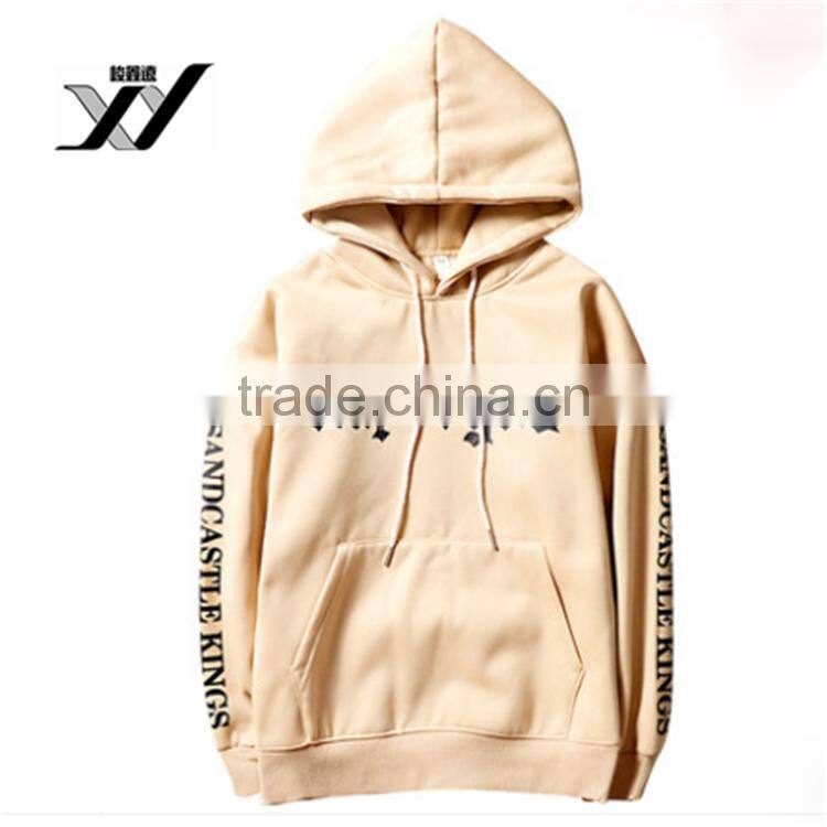 Hip hop hoodies fleece men and women street wear warm sleeve hoodie