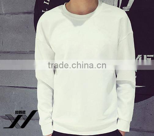 Men Blank Warehuse space cotton Simple hoodies