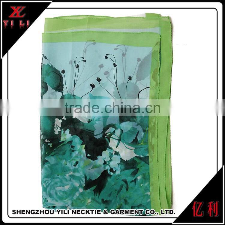 Top Design Printing Silk Scarf For Women Brand Products