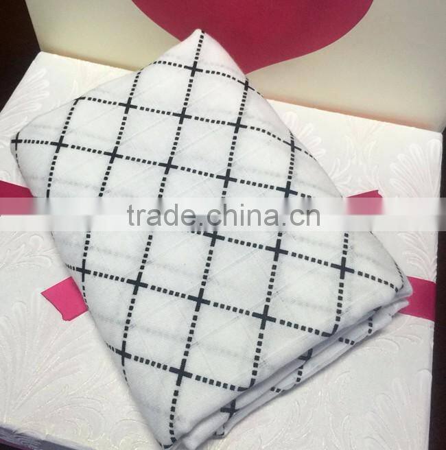 Hot sale 100% cotton baby swaddle blankets