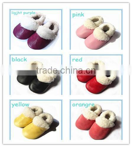 watermelon red low baby boots