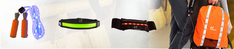 LED light flashing safety riding jacket motorcycle