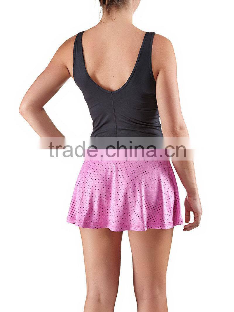 V-back Tennis Dress/Fashion Sport best design Tennis Uniforms