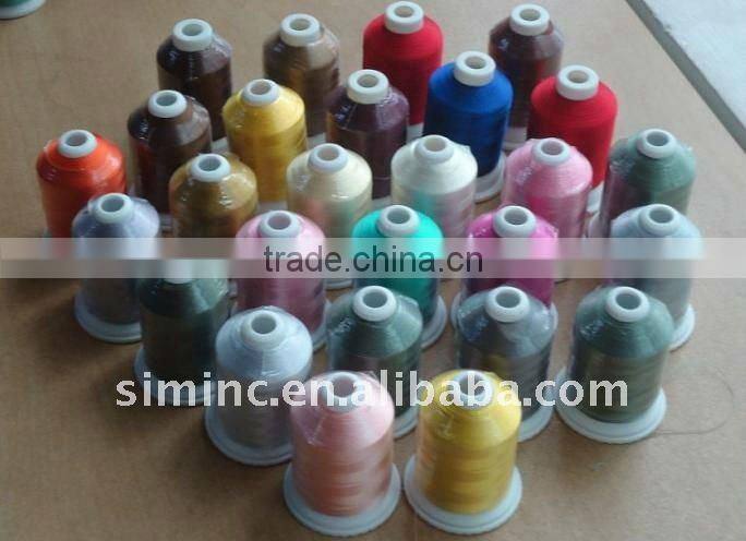 polyester thread, thread, embroidery thread
