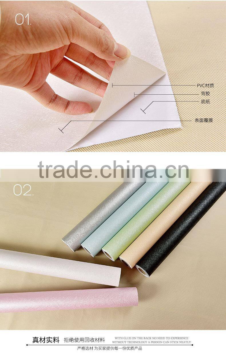 modern bedroom warm PVC 3D waterproof wall decoration paper