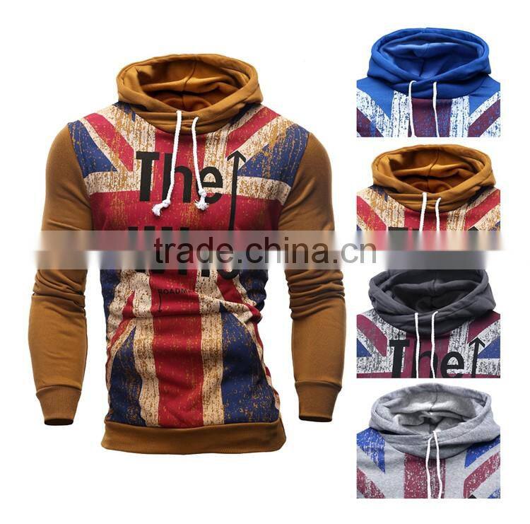 High quality porcelain printing Men's casual long sleeved shirt