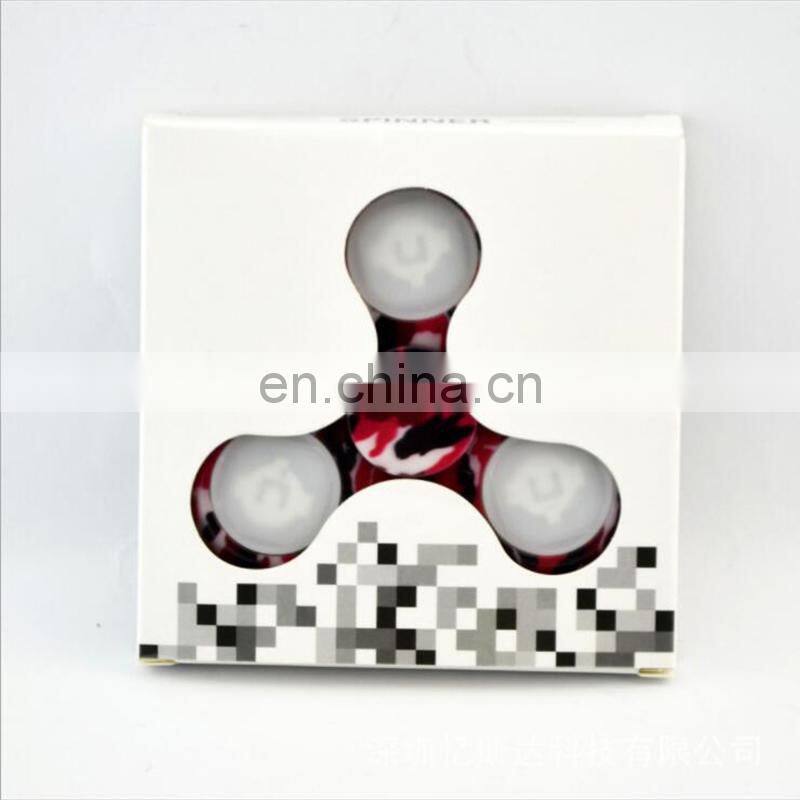 Magic Finger Toy ABS LED Light Finger Hand Spinner For Autism Anxiety Stress Relief Fidget Focus Toys Gift