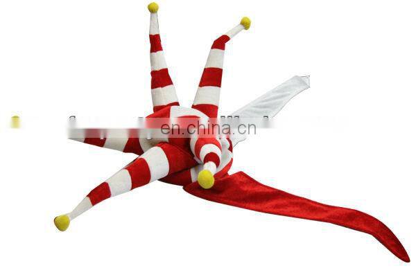 CHN-0133 Red sequin merry christmas hat