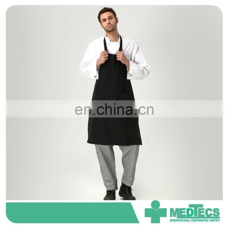 Bartender Or Baker Design Uniform Of Fashion Pants And White Shirt