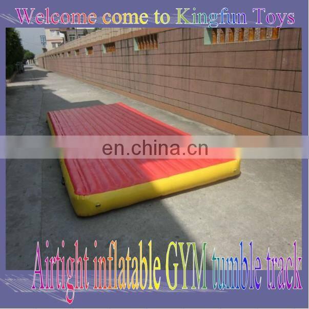 inflatable gym mat , gym air track ,DWF air track