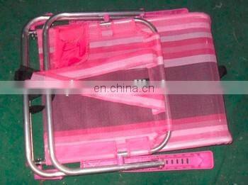 2017 new promotion aluminum foldable beach chair
