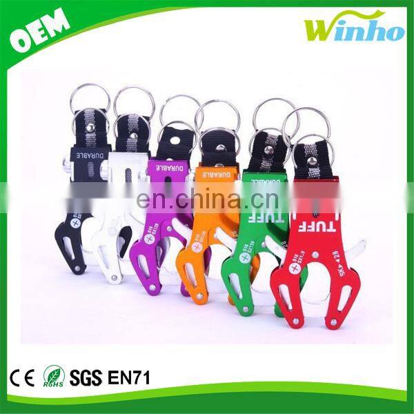 Winho Aluminium Carabiner Clip Climb Hook Lock Keychain